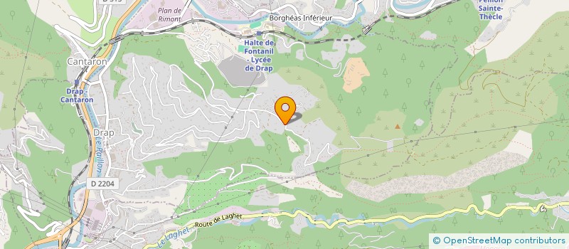 localisation de l'entreprise SCI GIACHINO  DRAP