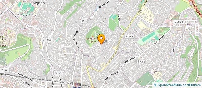 localisation de l'entreprise SCI GIACOMINO  BOIS-GUILLAUME