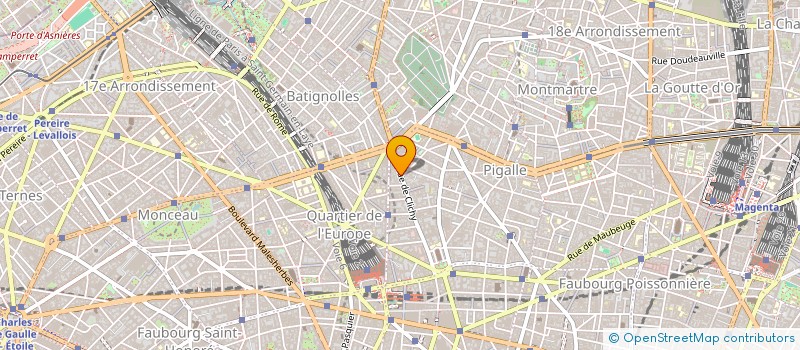 localisation de l'entreprise SCI GIADUSIC  PARIS