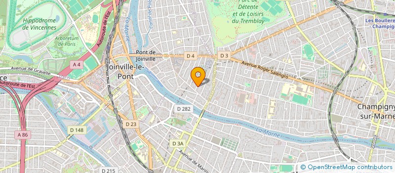 localisation de l'entreprise SCI GIAMPICCOLO INVESTISSEMENTS à JOINVILLE-LE-PONT