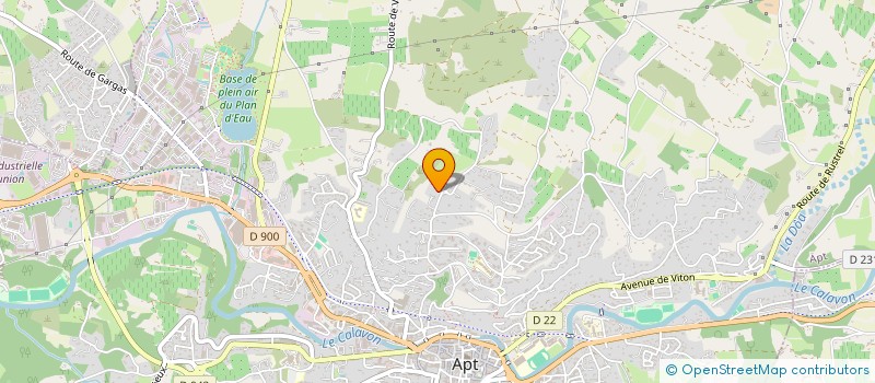 localisation de l'entreprise SCI GIANELLI  APT