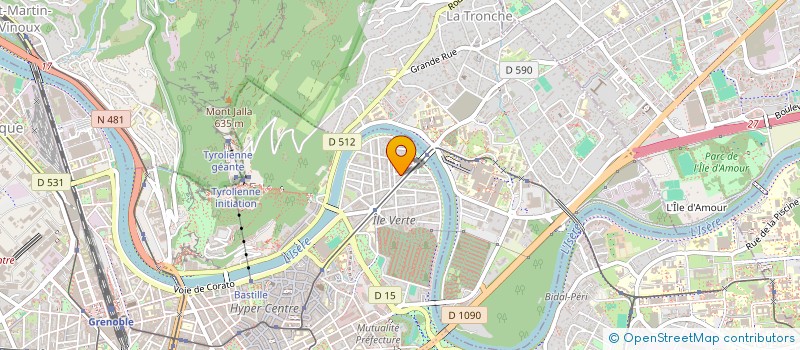 localisation de l'entreprise SCI GIARDINA à GRENOBLE