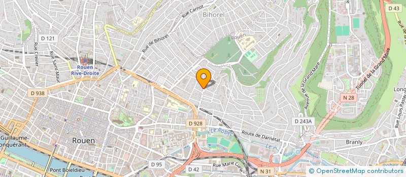 localisation de l'entreprise SCI GIARDINETTO à ROUEN