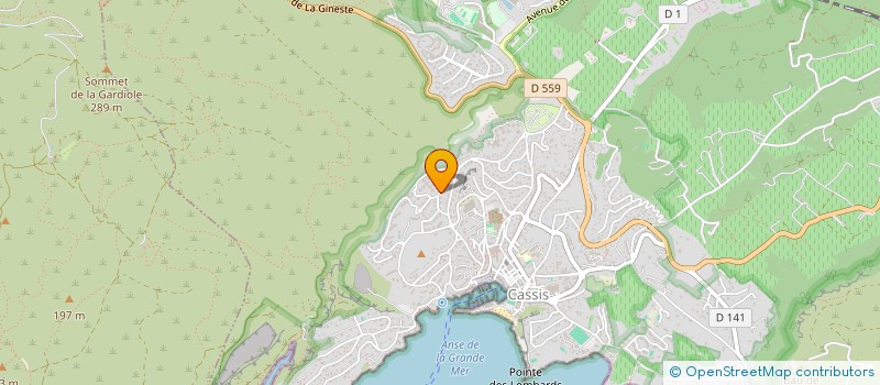 localisation de l'entreprise SCI GIBAREZ  CASSIS