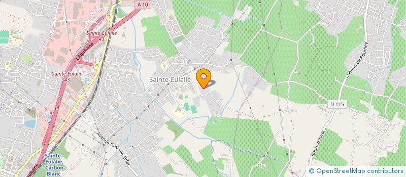 localisation de l'entreprise SCI GIBEREDY à SAINTE-EULALIE