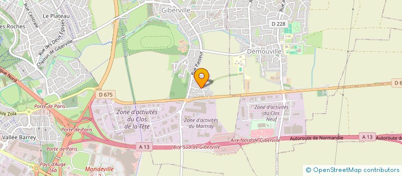localisation de l'entreprise SCI GIBERVILLE VIOT 2020 à GIBERVILLE