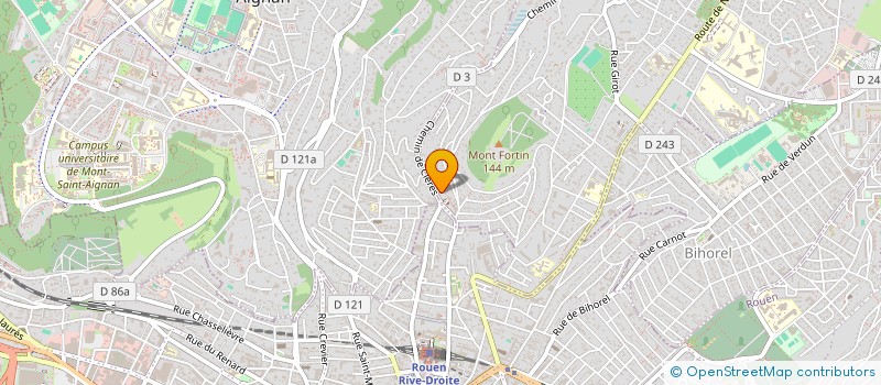 localisation de l'entreprise SCI GIBET à BOIS-GUILLAUME