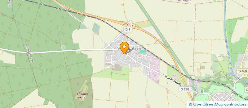 localisation de l'entreprise SCI GIBSC  WOLFGANTZEN