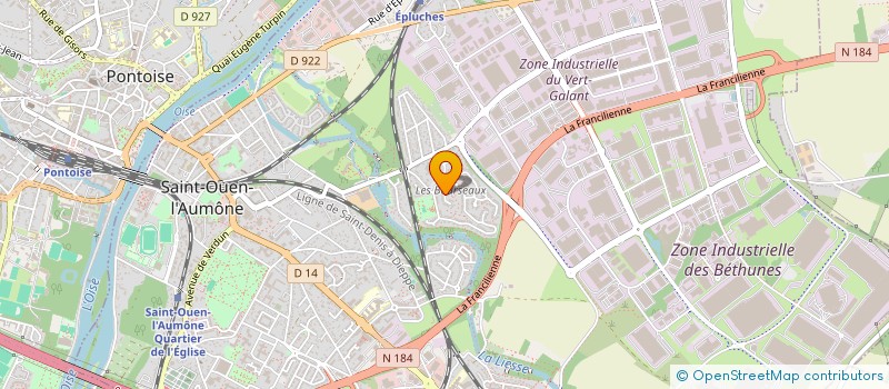 localisation de l'entreprise SCI GIBUS à SAINT-OUEN-L'AUMONE