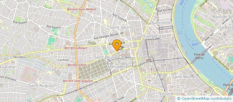 localisation de l'entreprise SCI GICA  BORDEAUX