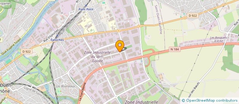 localisation de l'entreprise SCI GICER à SAINT-OUEN-L'AUMONE