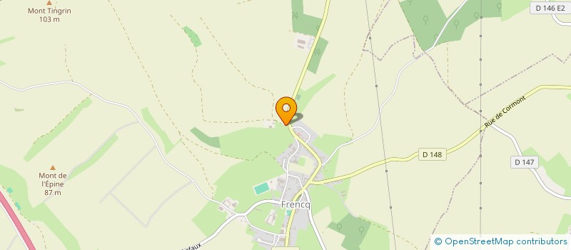 localisation de l'entreprise SCI GIDAN  FRENCQ