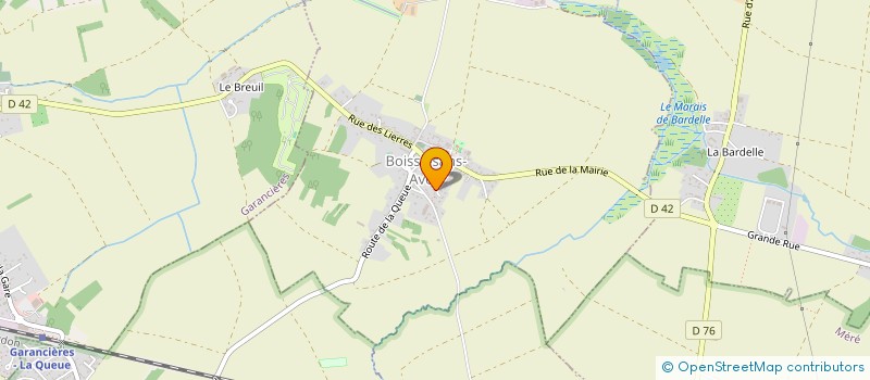 localisation de l'entreprise SCI GIDON  BOISSY-SANS-AVOIR