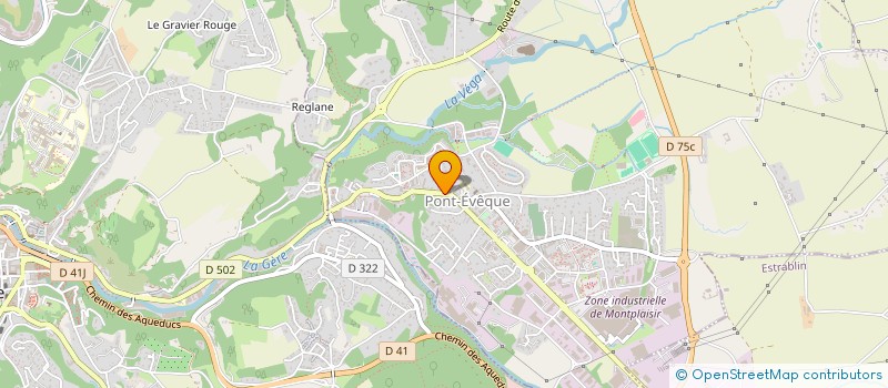 localisation de l'entreprise SCI GIDROL VERNOREL  PONT-EVEQUE