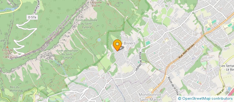 localisation de l'entreprise SCI GIERES  BIVIERS