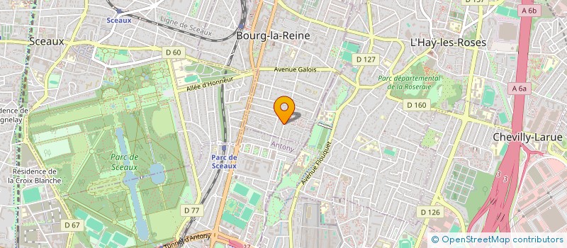 localisation de l'entreprise SCI GIF 49 à BOURG-LA-REINE