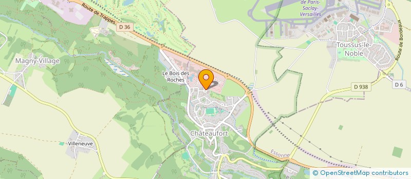 localisation de l'entreprise SCI GIF-CHATEAUFORT  CHATEAUFORT