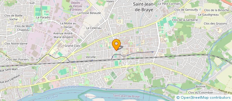 localisation de l'entreprise SCI GIFFARD  SAINT-JEAN-LE-BLANC