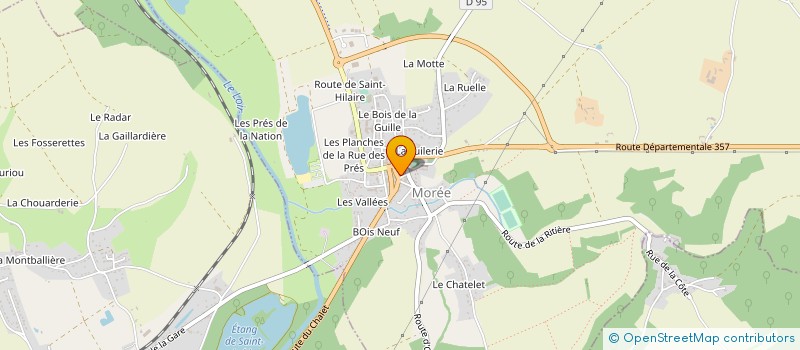 localisation de l'entreprise SCI GIGA  MOREE