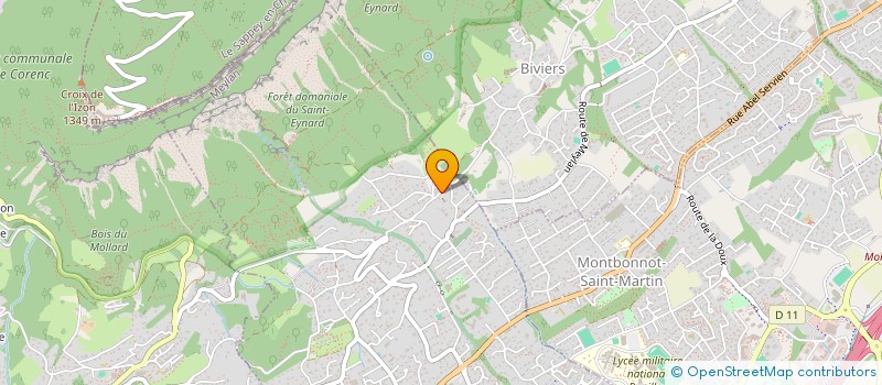 localisation de l'entreprise SCI GIGA COMBOIRE  MEYLAN