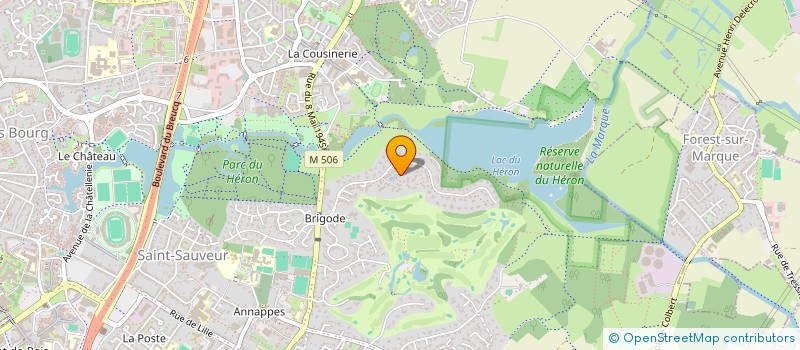 localisation de l'entreprise SCI GIGANOU à VILLENEUVE-D'ASCQ