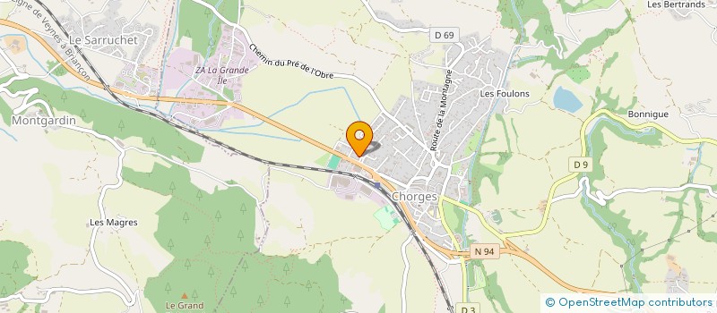 localisation de l'entreprise SCI GIGANTINO ET ASSOCIES à LA BATIE-NEUVE