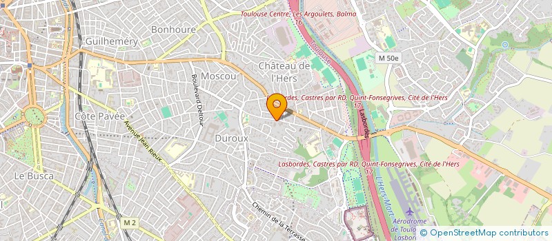 localisation de l'entreprise SCI GIGAWING à TOULOUSE