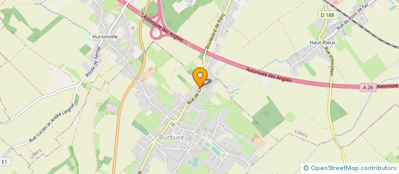 localisation de l'entreprise SCI GIGI  BURBURE