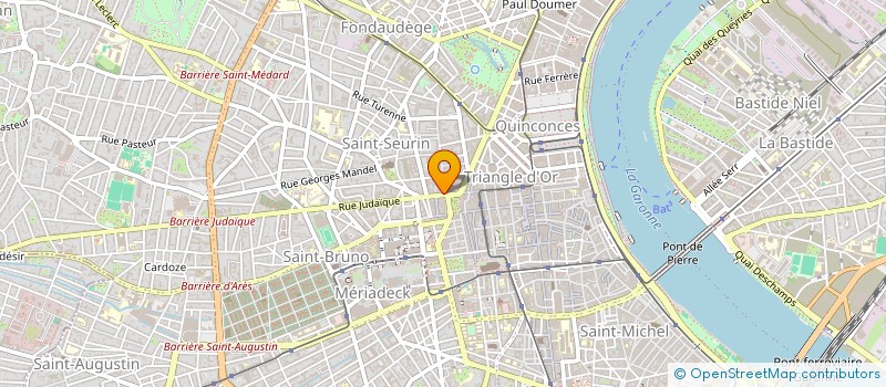 localisation de l'entreprise SCI GIGINICO  BORDEAUX