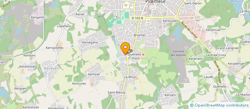 localisation de l'entreprise SCI GIGISELE à PLOEMEUR
