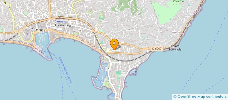 localisation de l'entreprise SCI GIGLIOZZI à CANNES