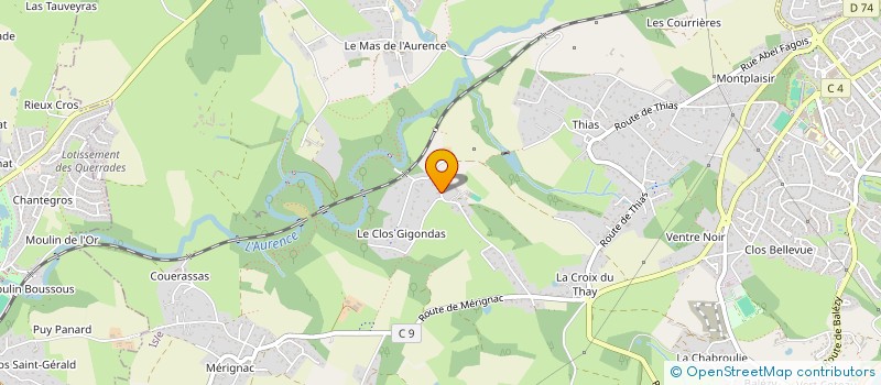 localisation de l'entreprise SCI GIGONDAS N 842 à ISLE