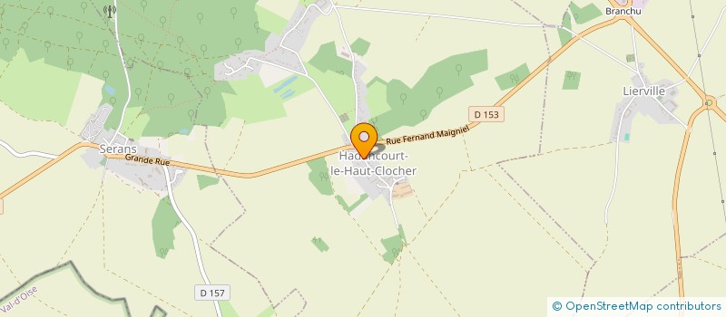 localisation de l'entreprise SCI GIKA  HADANCOURT-LE-HAUT-CLOCHER