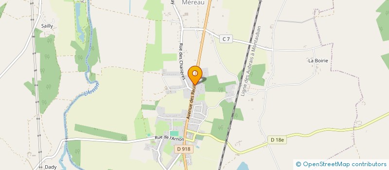 localisation de l'entreprise SCI  GIL  MEREAU