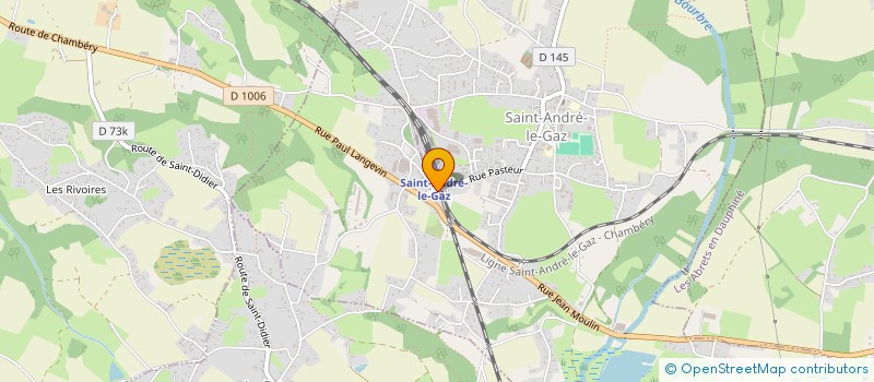 localisation de l'entreprise SCI GIL  SAINT-ANDRE-LE-GAZ