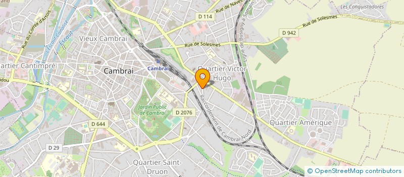 localisation de l'entreprise SCI GIL à CAMBRAI