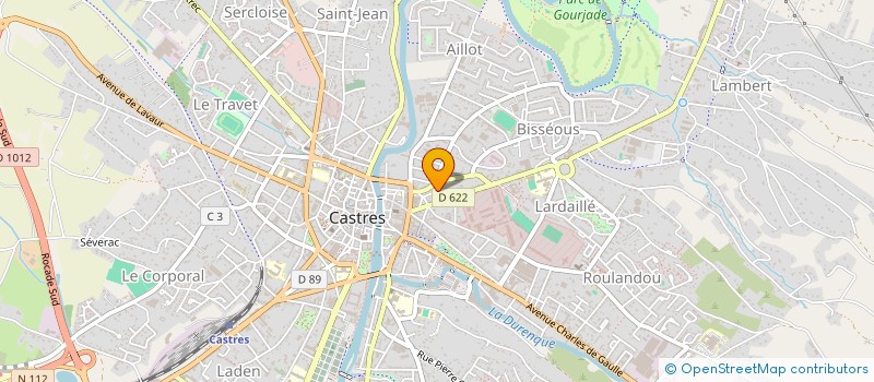 localisation de l'entreprise SCI GIL-BON  CASTRES