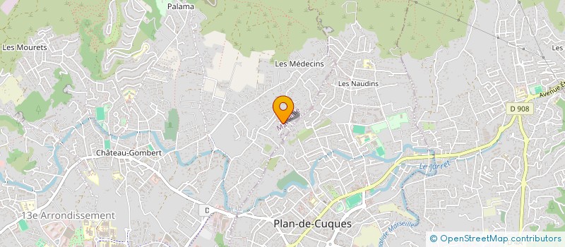 localisation de l'entreprise SCI GIL FOCH à MARSEILLE