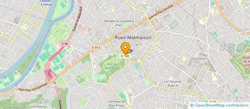 localisation de l'entreprise SCI GIL-NSM à GARCHES