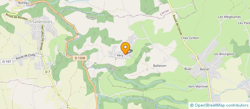 localisation de l'entreprise SCI GILAC  CHOISY