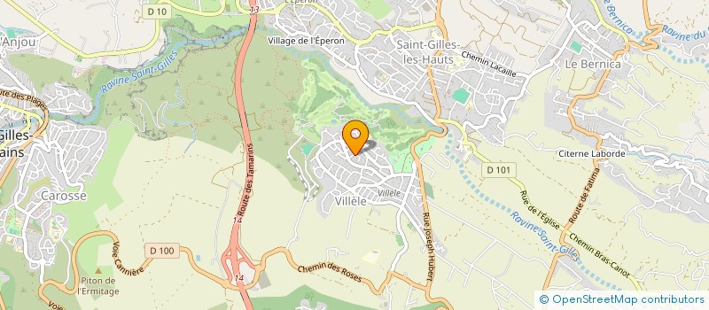 localisation de l'entreprise SCI GILAIN à SAINT-PAUL