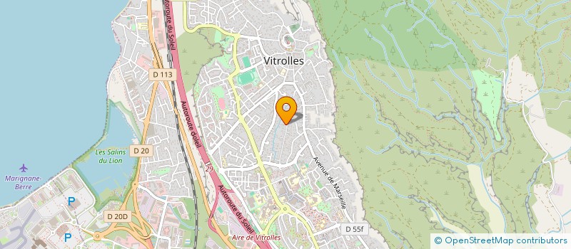 localisation de l'entreprise SCI GILAND à VITROLLES