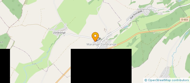 localisation de l'entreprise SCI GILAUR  MARANGE-ZONDRANGE