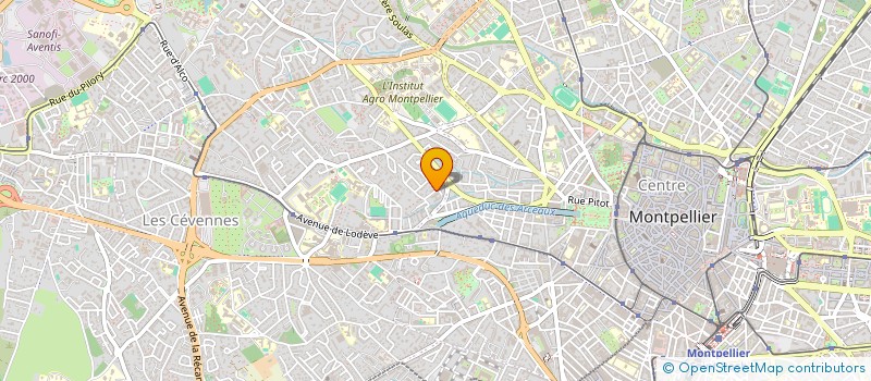 localisation de l'entreprise SCI GILBERT 3 à MONTPELLIER