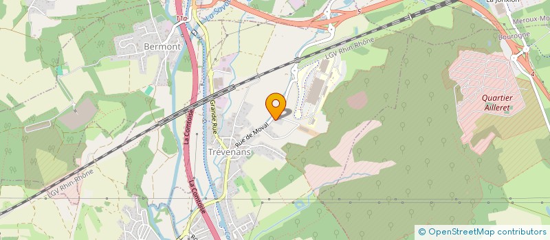 localisation de l'entreprise SCI GILBERT  TREVENANS