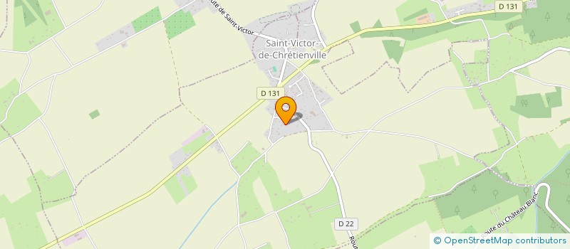 localisation de l'entreprise SCI GILBERT DAOUDAL  SAINT-VICTOR-DE-CHRETIENVILLE