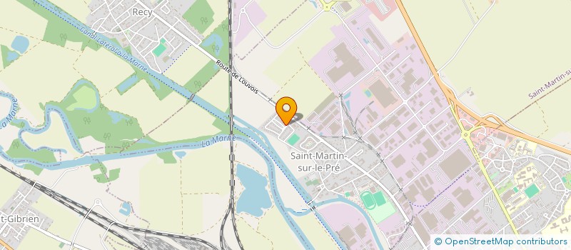 localisation de l'entreprise SCI GILBERT-HATTAT à SAINT-MARTIN-SUR-LE-PRE