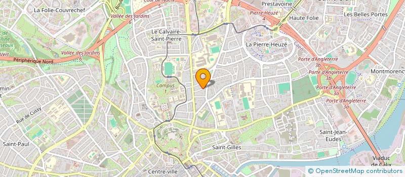 localisation de l'entreprise SCI GILBERT SAINT SAUVEUR à CAEN