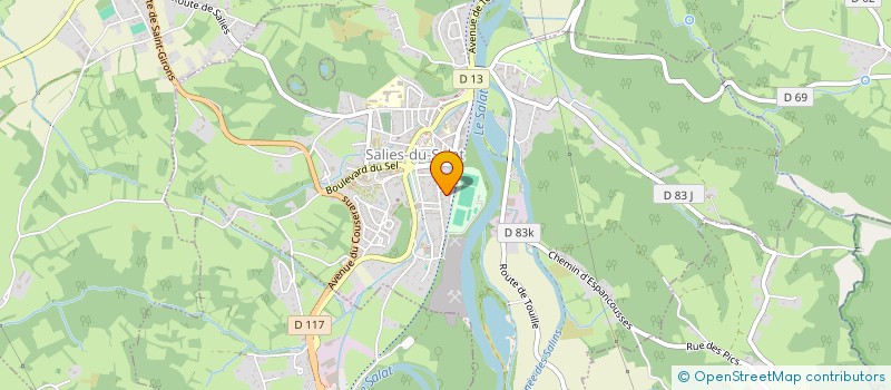 localisation de l'entreprise SCI GILBOT  MANE