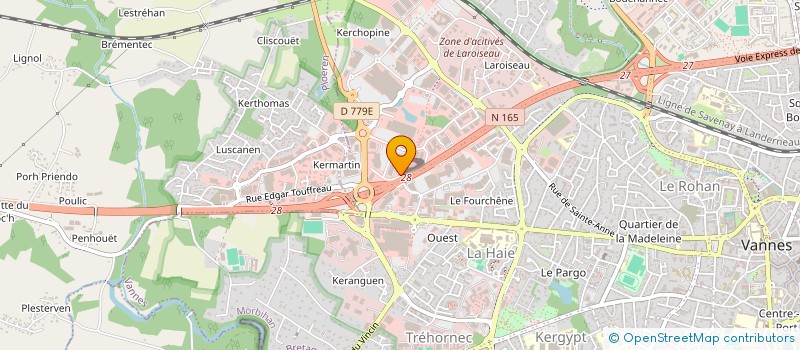 localisation de l'entreprise SCI GILBRICE à VANNES